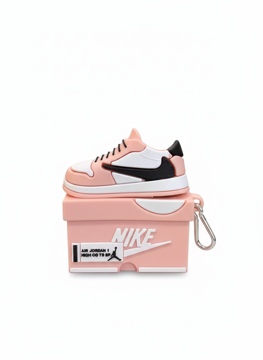⁠Peach Blush Low-Top Case (Airpods 4th gen)